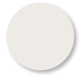 Color circle of Sherwin-Williams White Dove